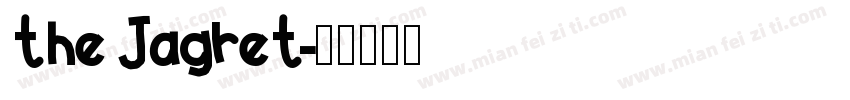 the Jagret字体转换